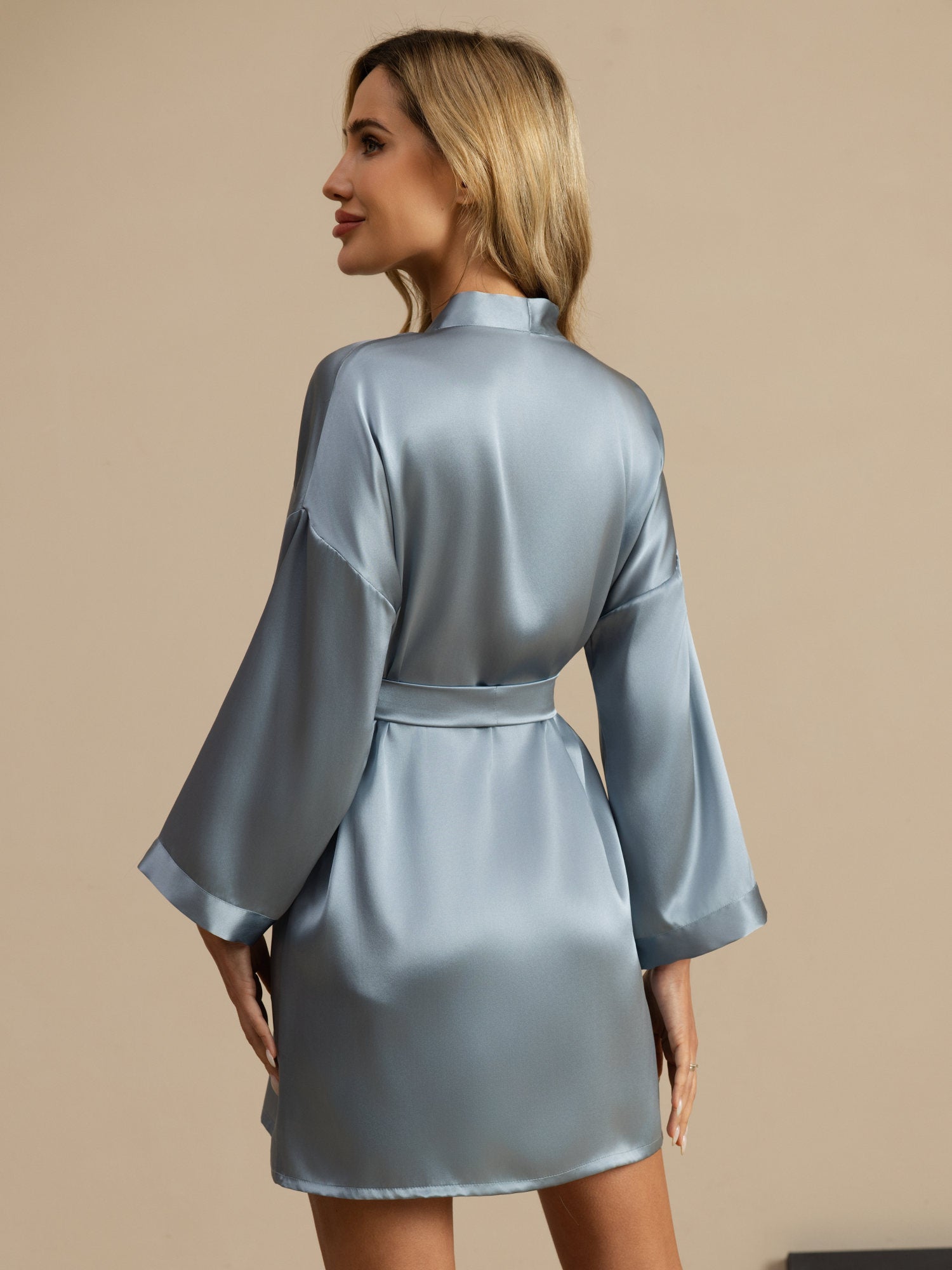 Organic Mulberry Silk Robe