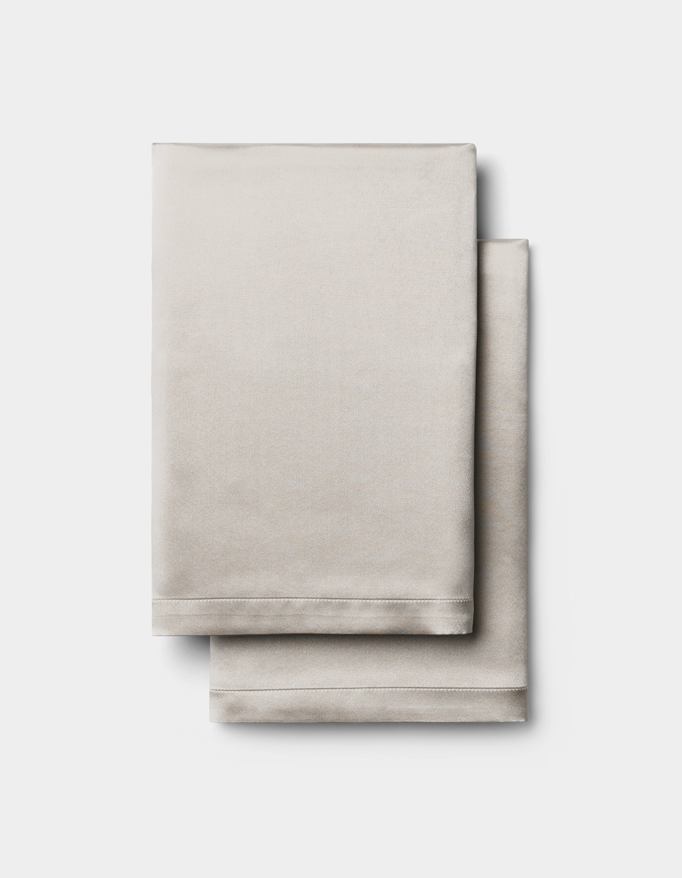 Silk Pillowcase Dove Grey silo
