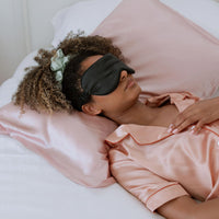 Silk Sleep Mask Black