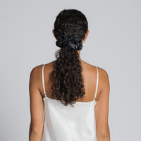 Silk Scrunchie Black lookbook