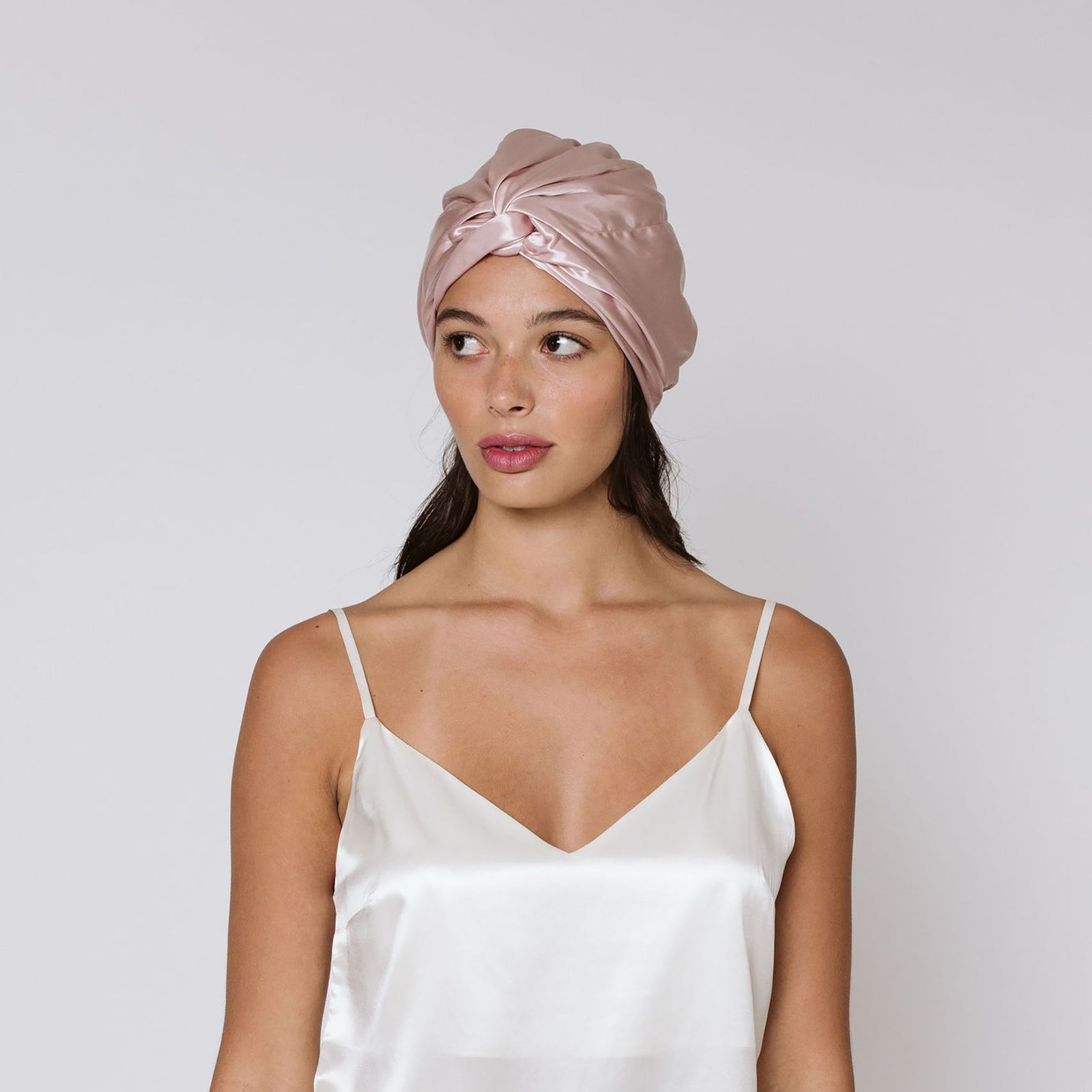 Silk Bonnet Pink silo