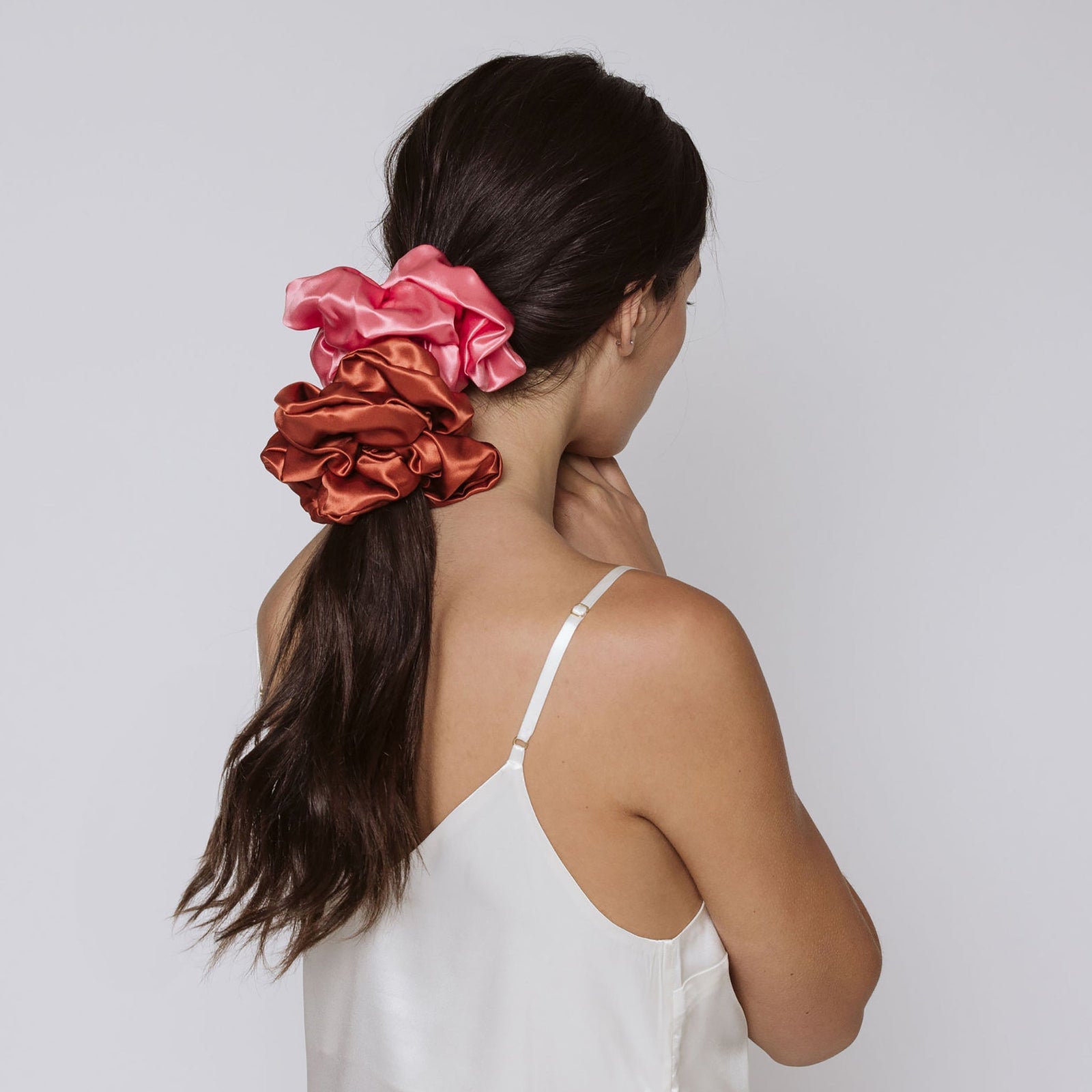 Silk Scrunchie Blush product